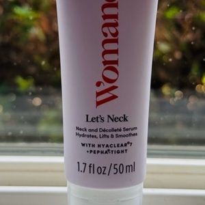 Womeness - Let’s Neck!   Neck & Decollete Serum!   Hydrates, Lifts & Smooths!
